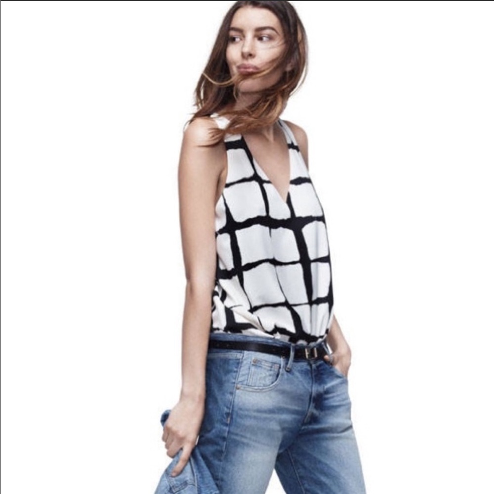 Adam lippes for target midnight black top size M